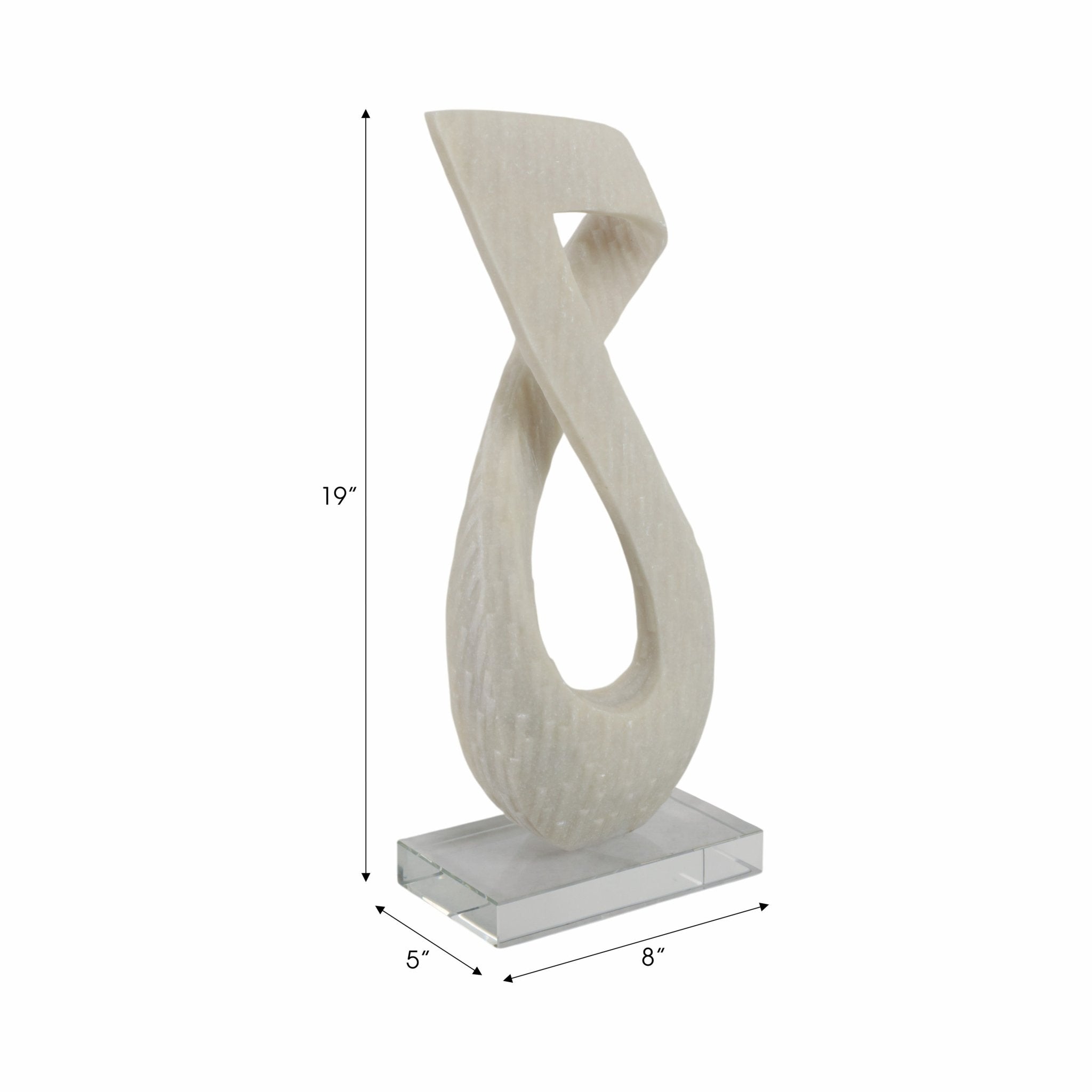 19" Mortsel Quartz Resin Statuary Table Decors| Sagebrook Home