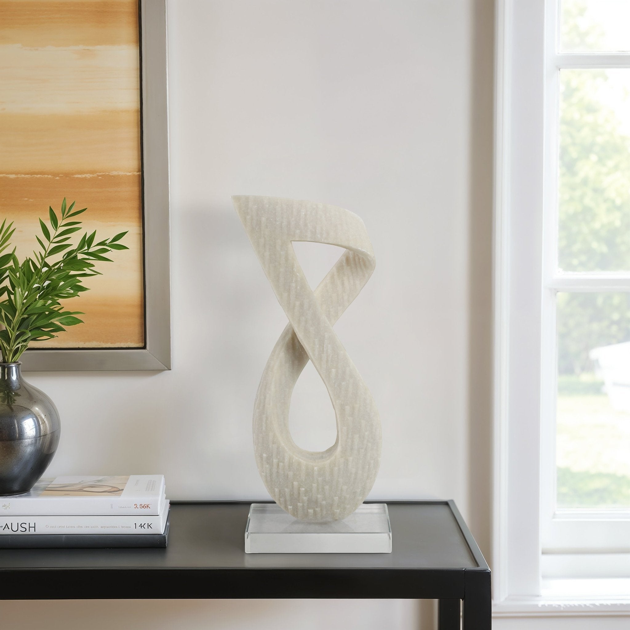 19" Mortsel Quartz Resin Statuary Table Decors| Sagebrook Home