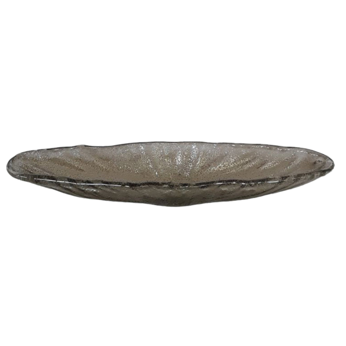 19" Salerno Small Itlalian Art Glass Tray Table Decors| Sagebrook Home