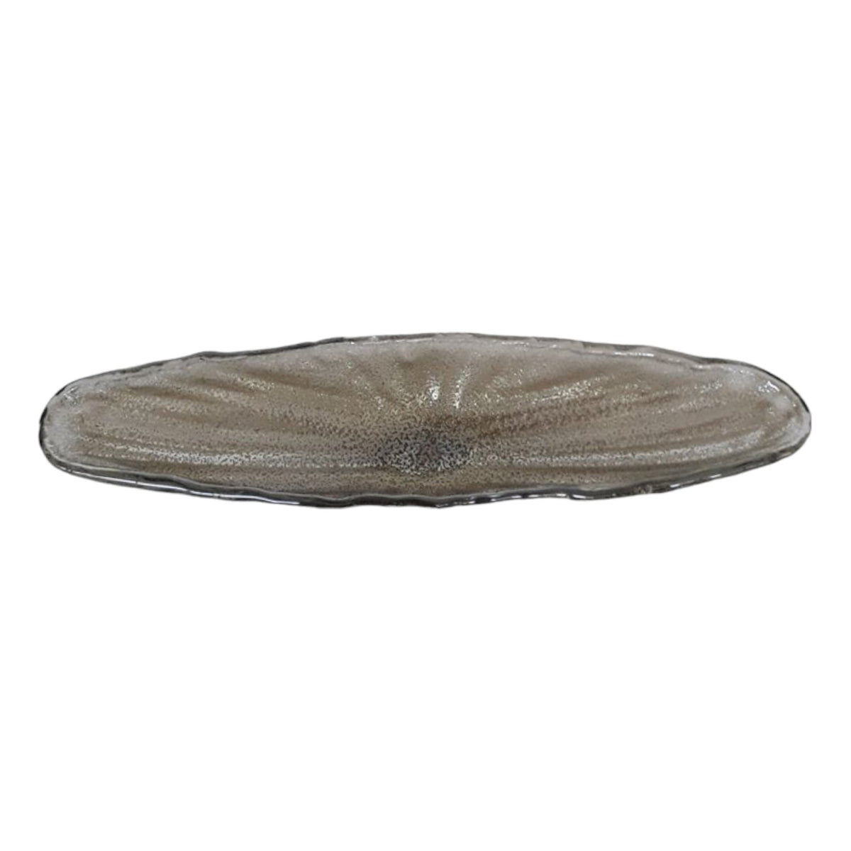 19" Salerno Small Itlalian Art Glass Tray Table Decors| Sagebrook Home