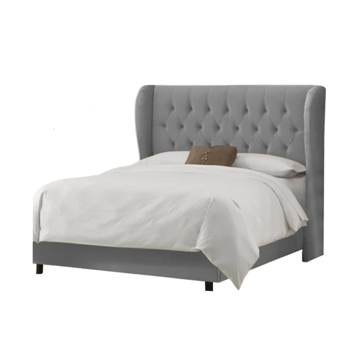 In House | Berlin Bed Frame Linen Grey 200x100