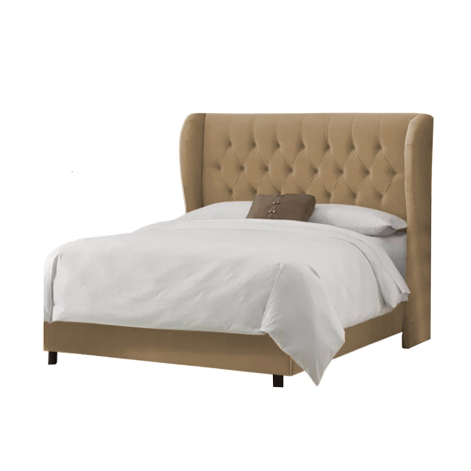 In House | Berlin Bed Frame Linen Beige 200x200