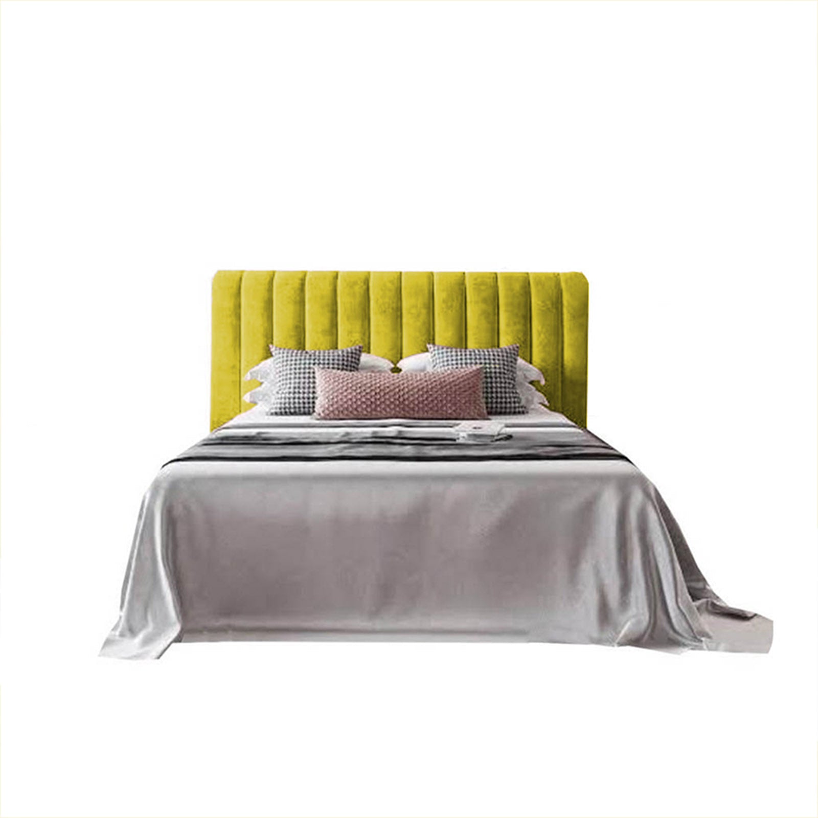 In House | Burgas Bed Frame Velvet Gold 200x150
