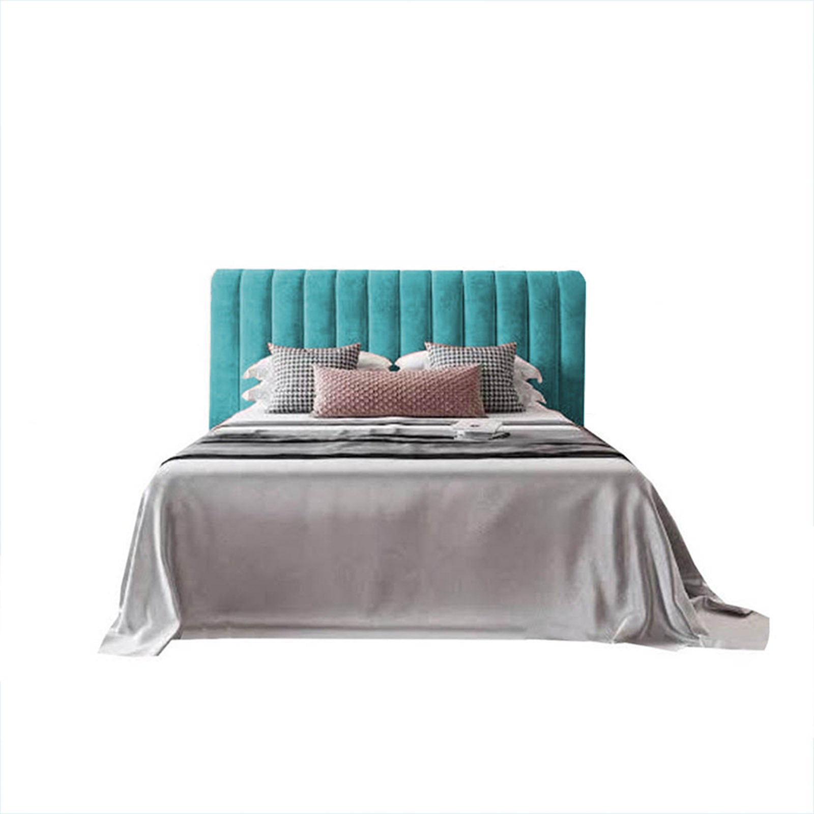 In House | Burgas Bed Frame Velvet Turquoise 200x140