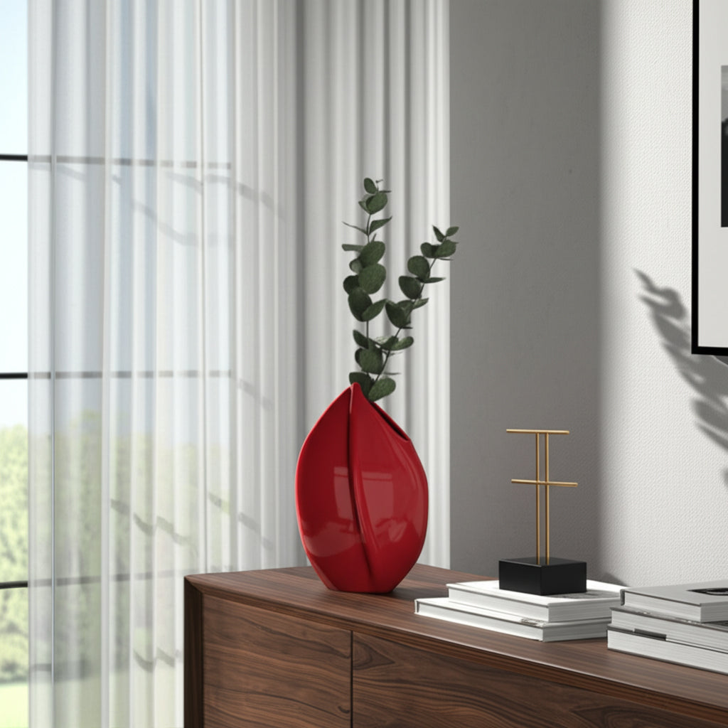 الزهرية الحمراء من Varena Varena Red Vase