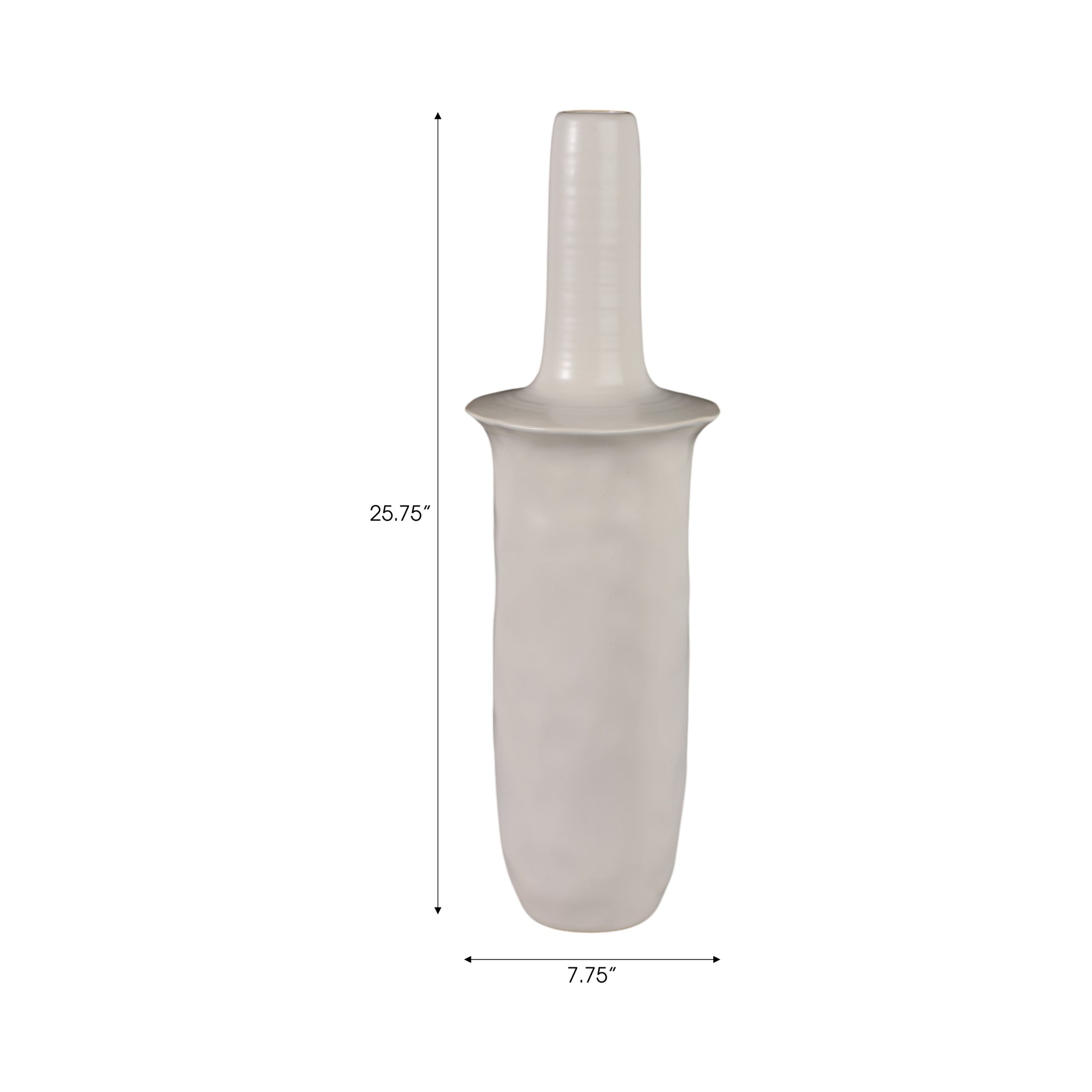 مزهرية ميراج كريمية Mirage Cream Vase