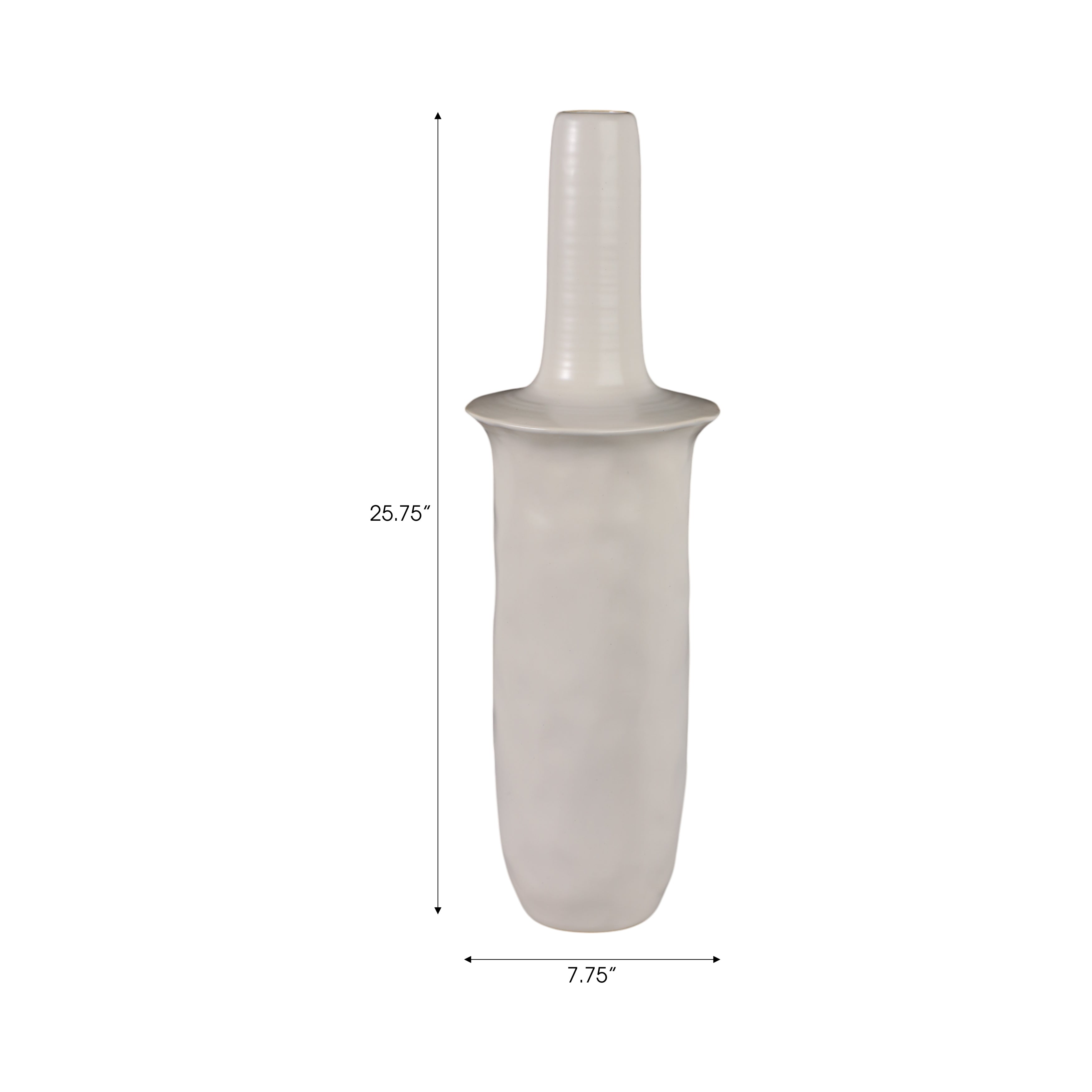 مزهرية ميراج كريمية Mirage Cream Vase