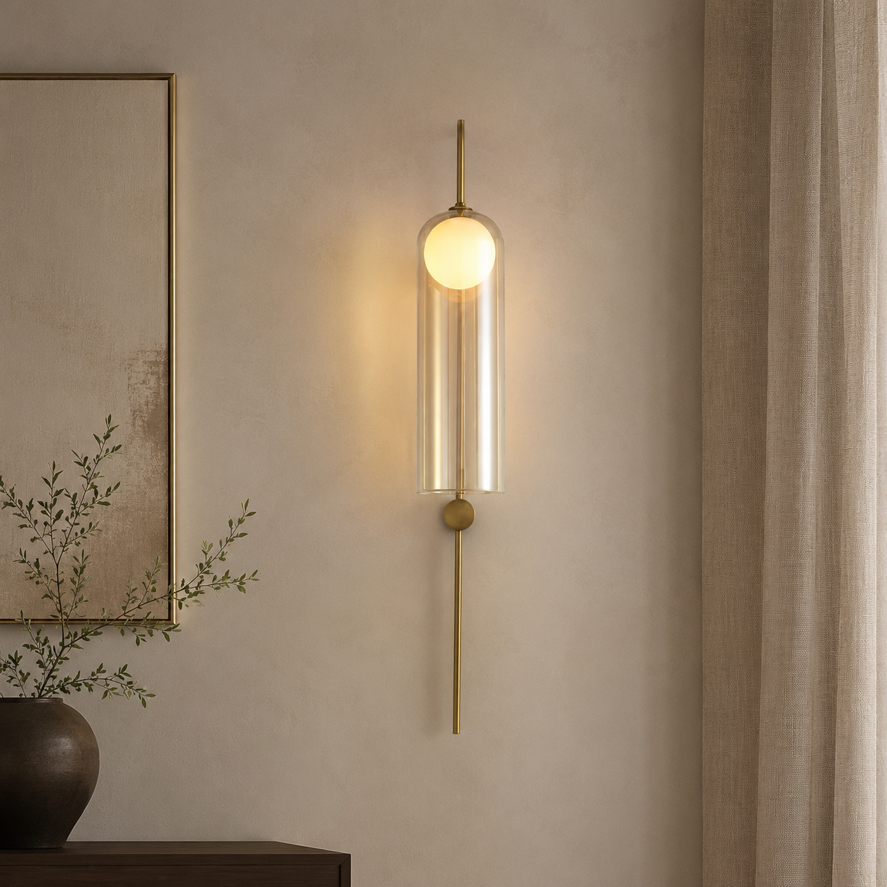 Torch, Wall lamp