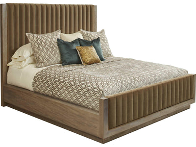 Woodwright King Mulholland Upholstered Bed