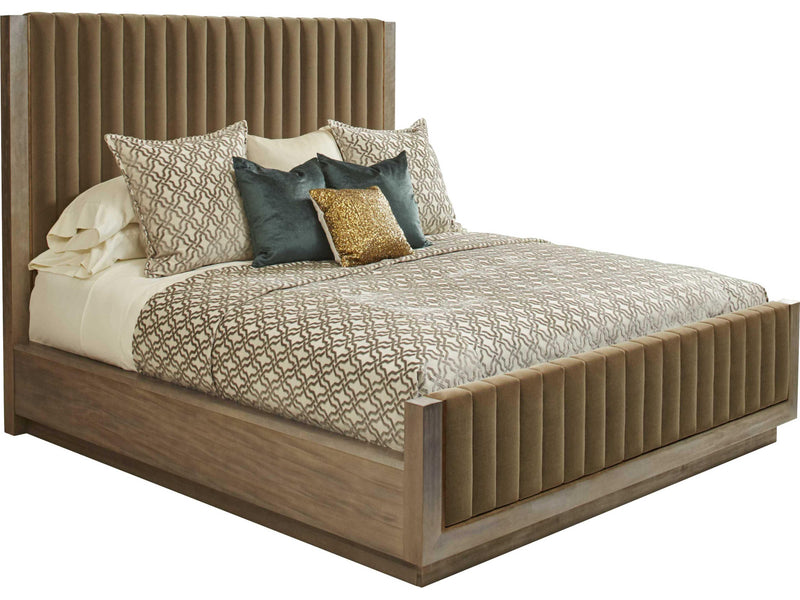 Woodwright King Mulholland Upholstered Bed