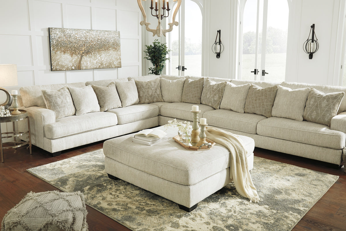 Rawcliffe OVERSIZED ACCENT OTTOMAN