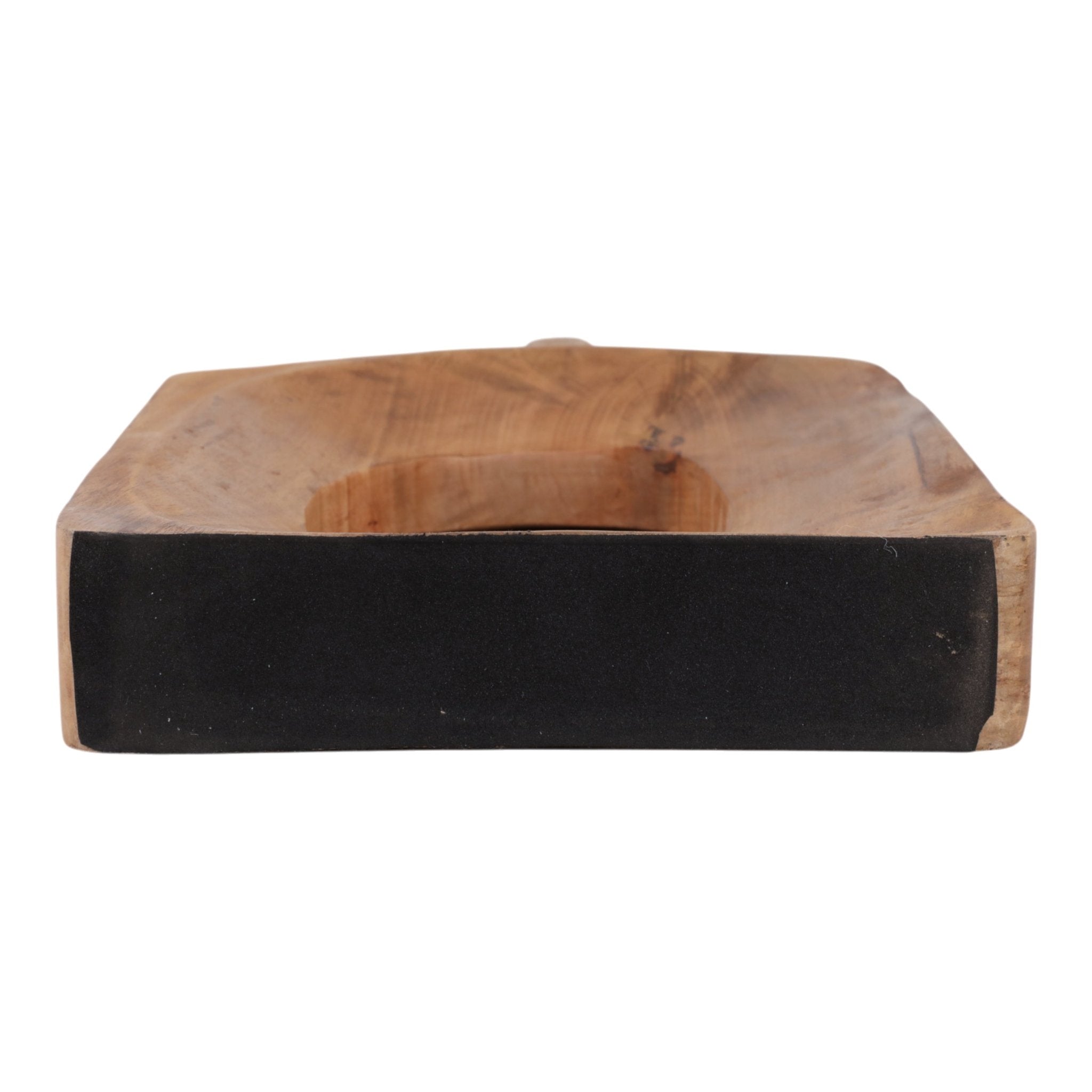 19x11" Wood Cut-out Vase, Natural Vases and Jars| Sagebrook Home