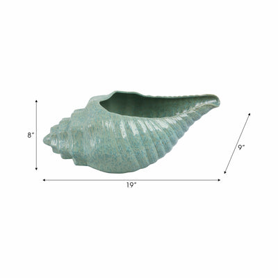 19x8" Moura Shell Portugal Planter - Al Rugaib Furniture