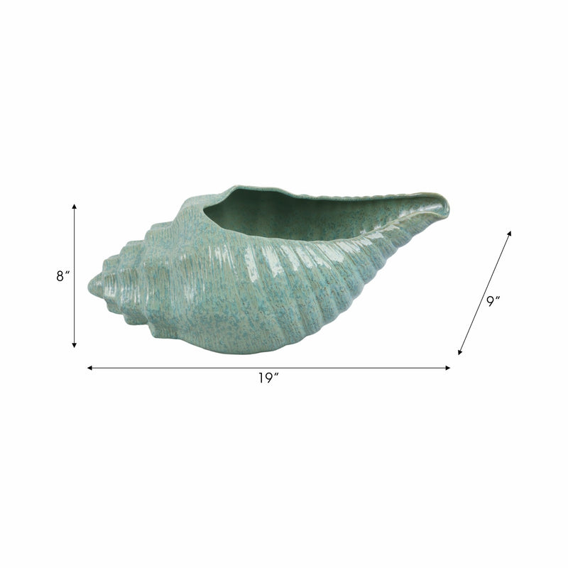 19x8" Moura Shell Portugal Planter - Al Rugaib Furniture