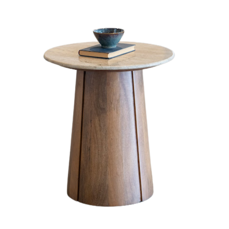 Milav Round Side Table