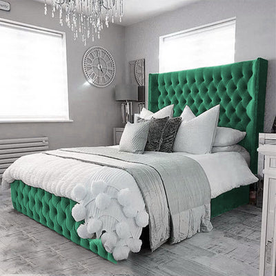 In House | Burgas Bed Frame Velvet - 200x100 cm