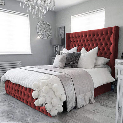 In House | Burgas Bed Frame Velvet - 200x90 cm