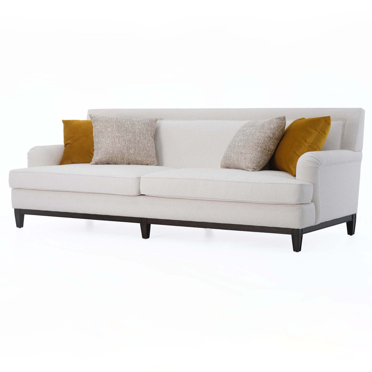 Lili Gold 4 Seater Sofa (279Cm)