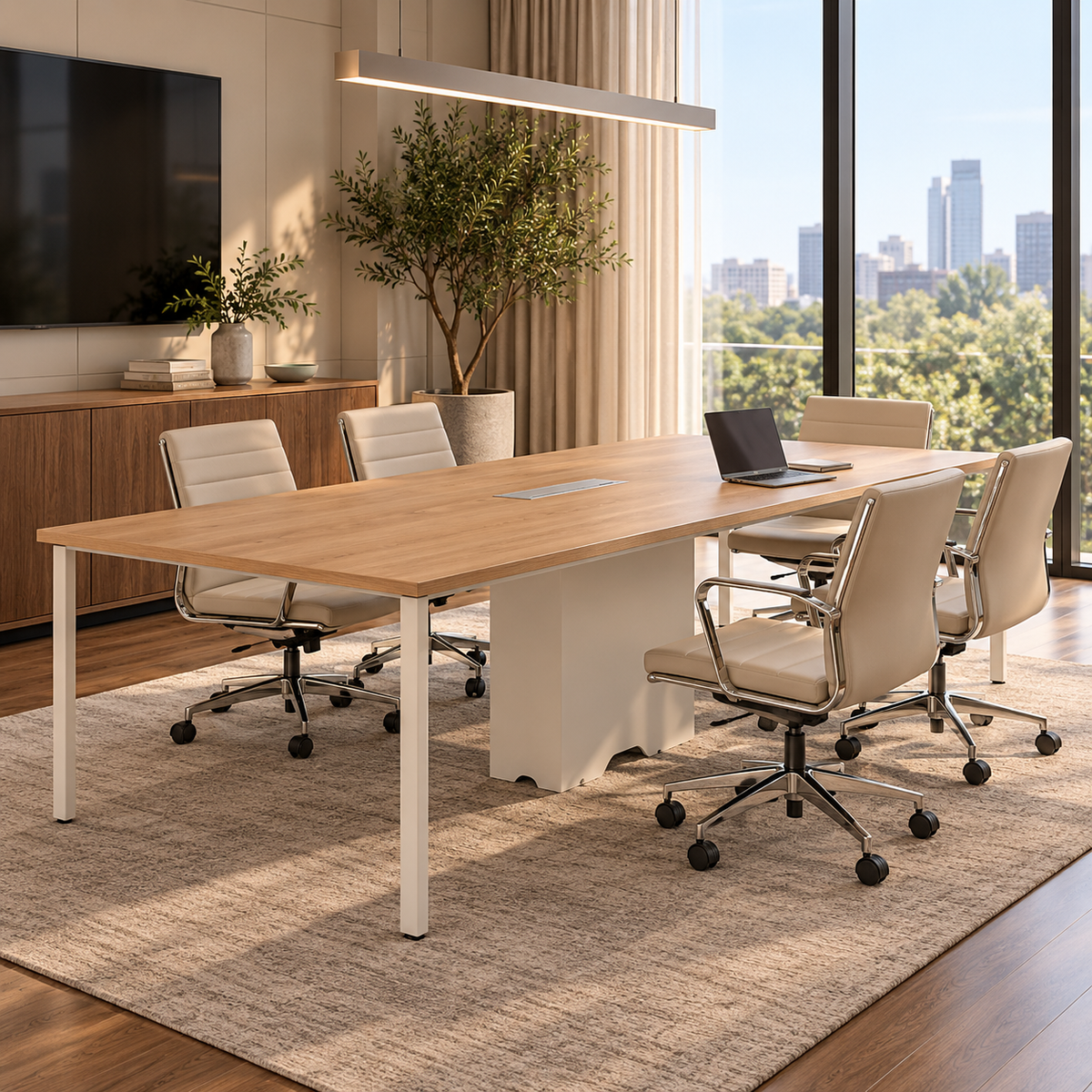 8 seater conference table