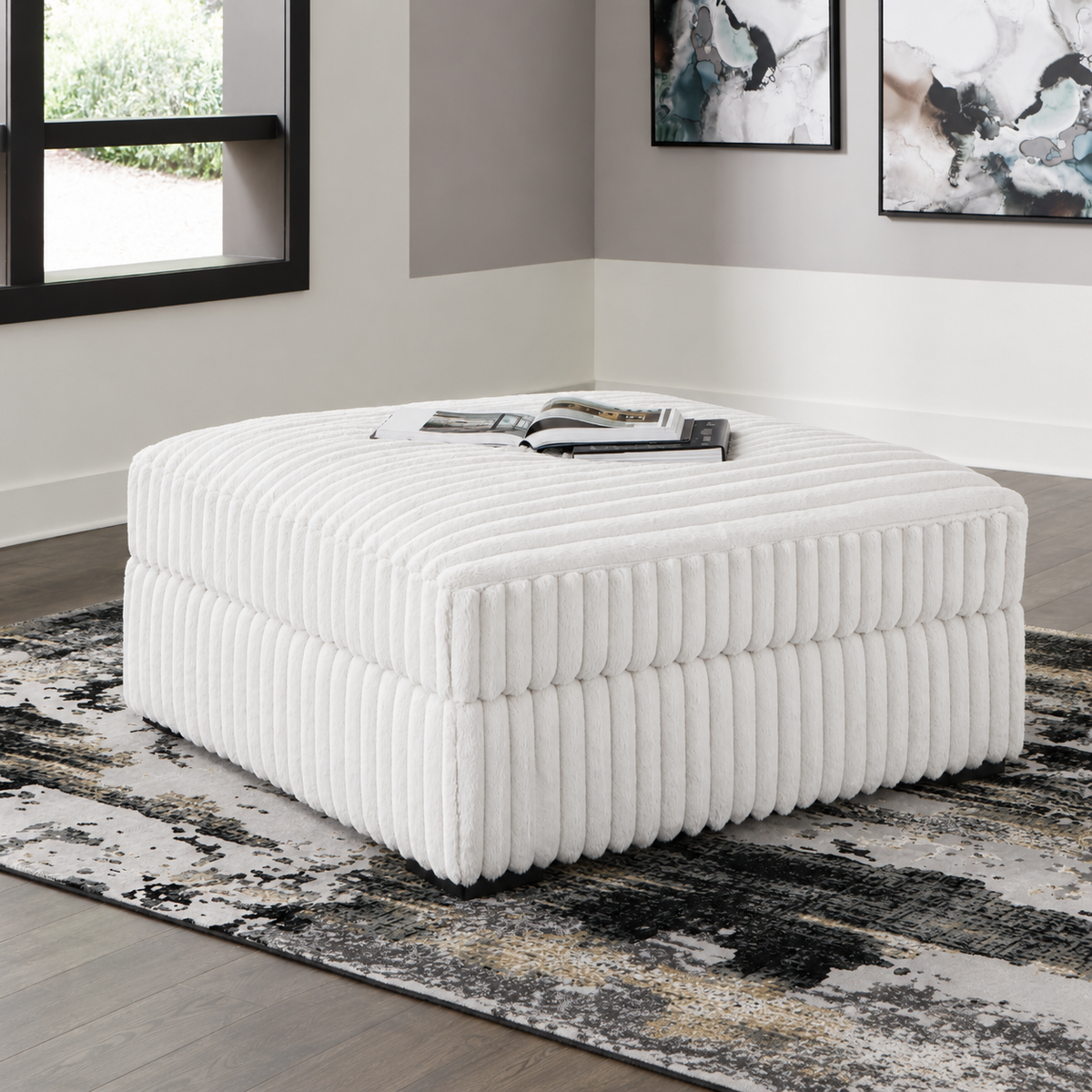 Stupendous Oversized Accent Ottoman