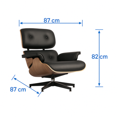 Palisander Wood Lounge Chair