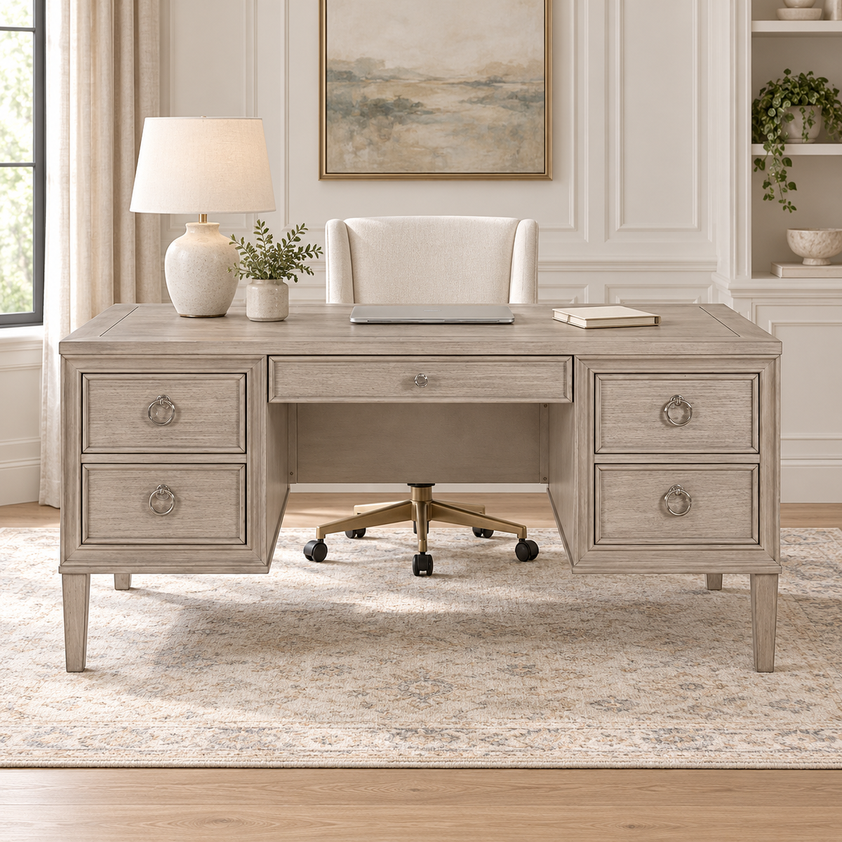Jorlaina Home Office Desk