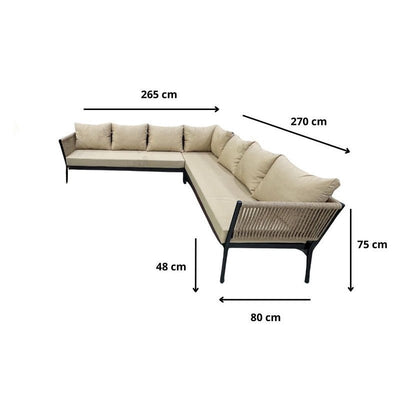2 - piece outdoor seating set - Al Rugaib Furniture
