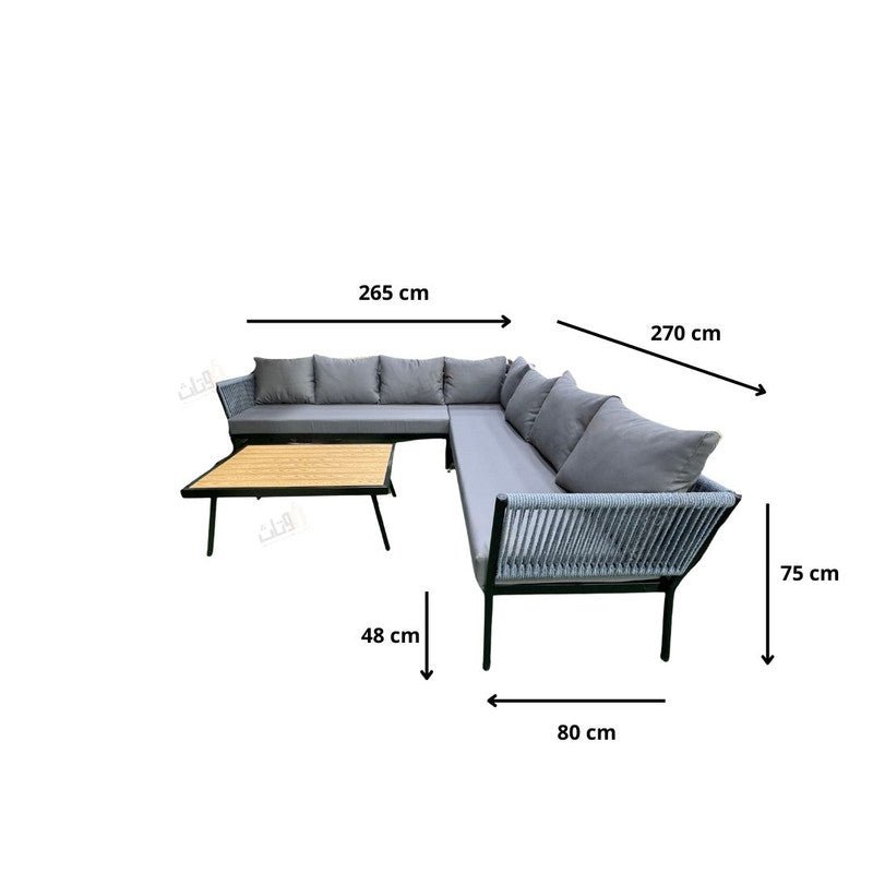 2 - piece outdoor seating set - Al Rugaib Furniture