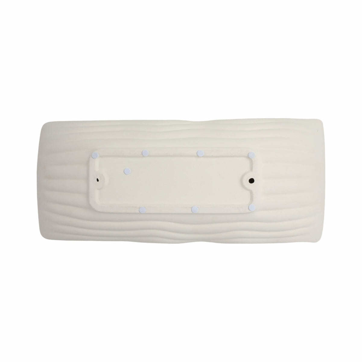 20" Chavelle Oversized Tray, Ivory Table Decors| Sagebrook Home