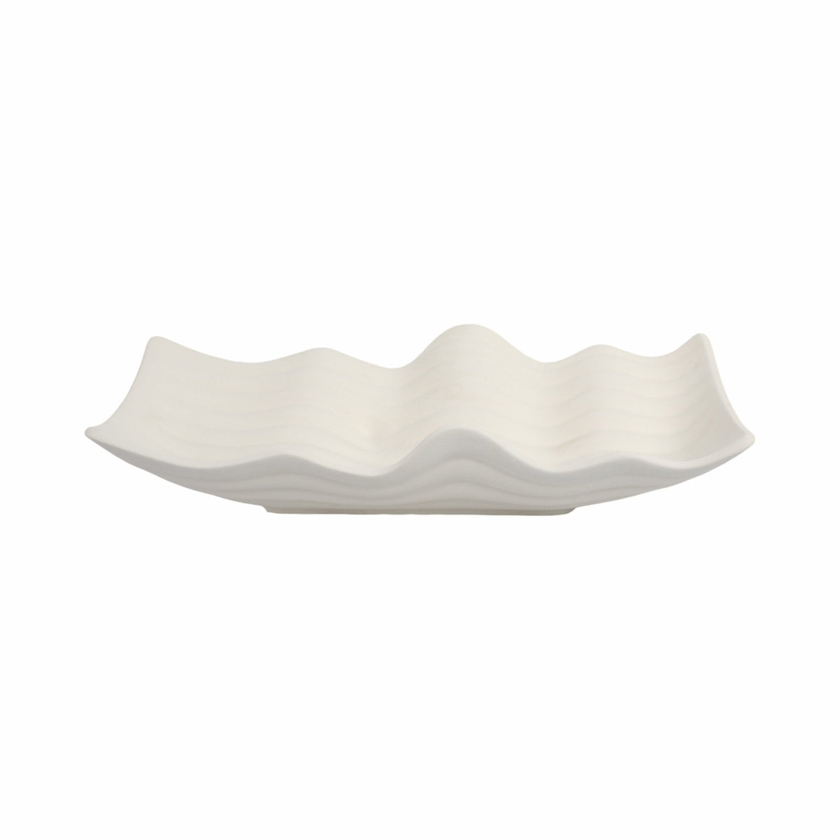 20" Chavelle Oversized Tray, Ivory Table Decors| Sagebrook Home