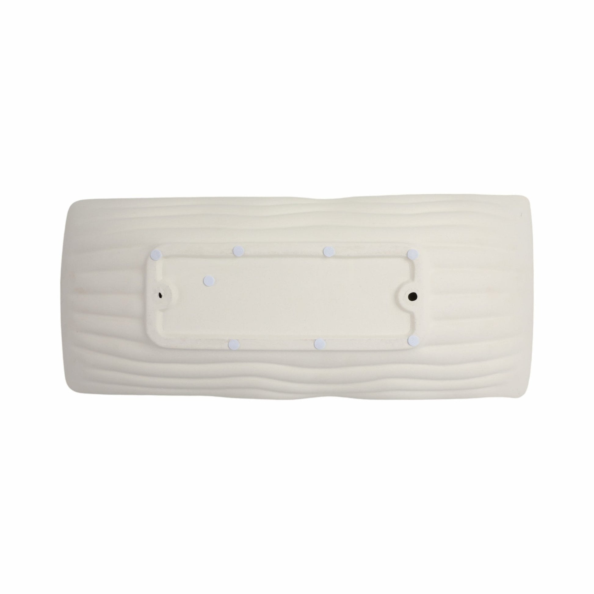 20" Chavelle Oversized Tray, Ivory Table Decors| Sagebrook Home