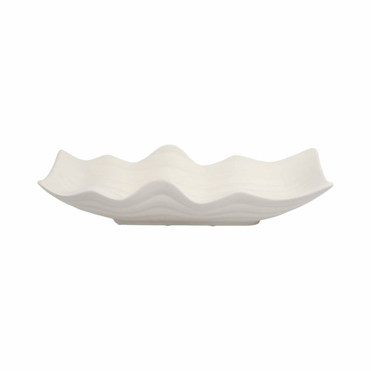20" Chavelle Oversized Tray, Ivory Table Decors| Sagebrook Home