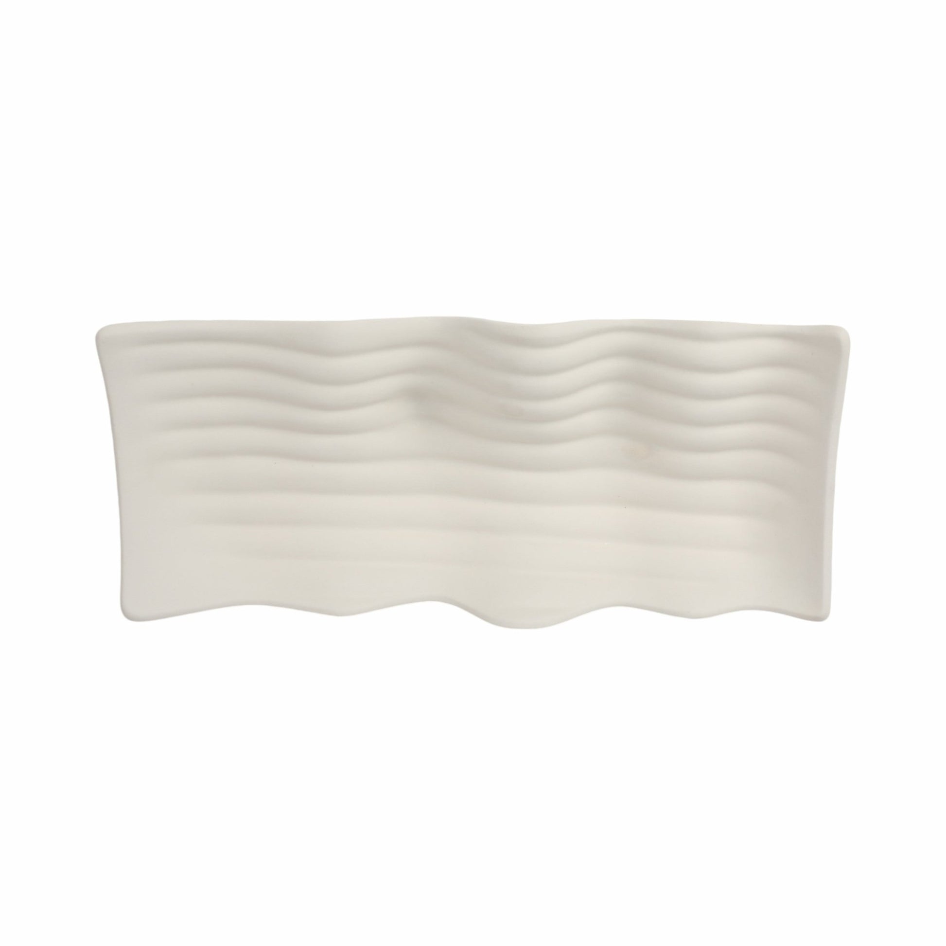 20" Chavelle Oversized Tray, Ivory Table Decors| Sagebrook Home