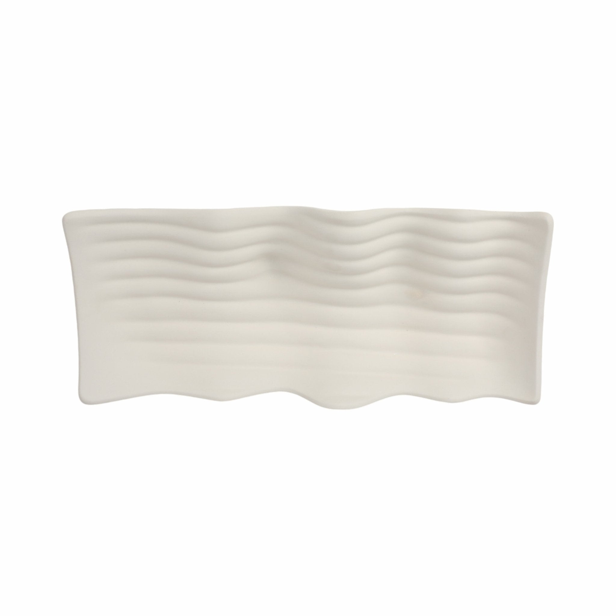 20" Chavelle Oversized Tray, Ivory Table Decors| Sagebrook Home