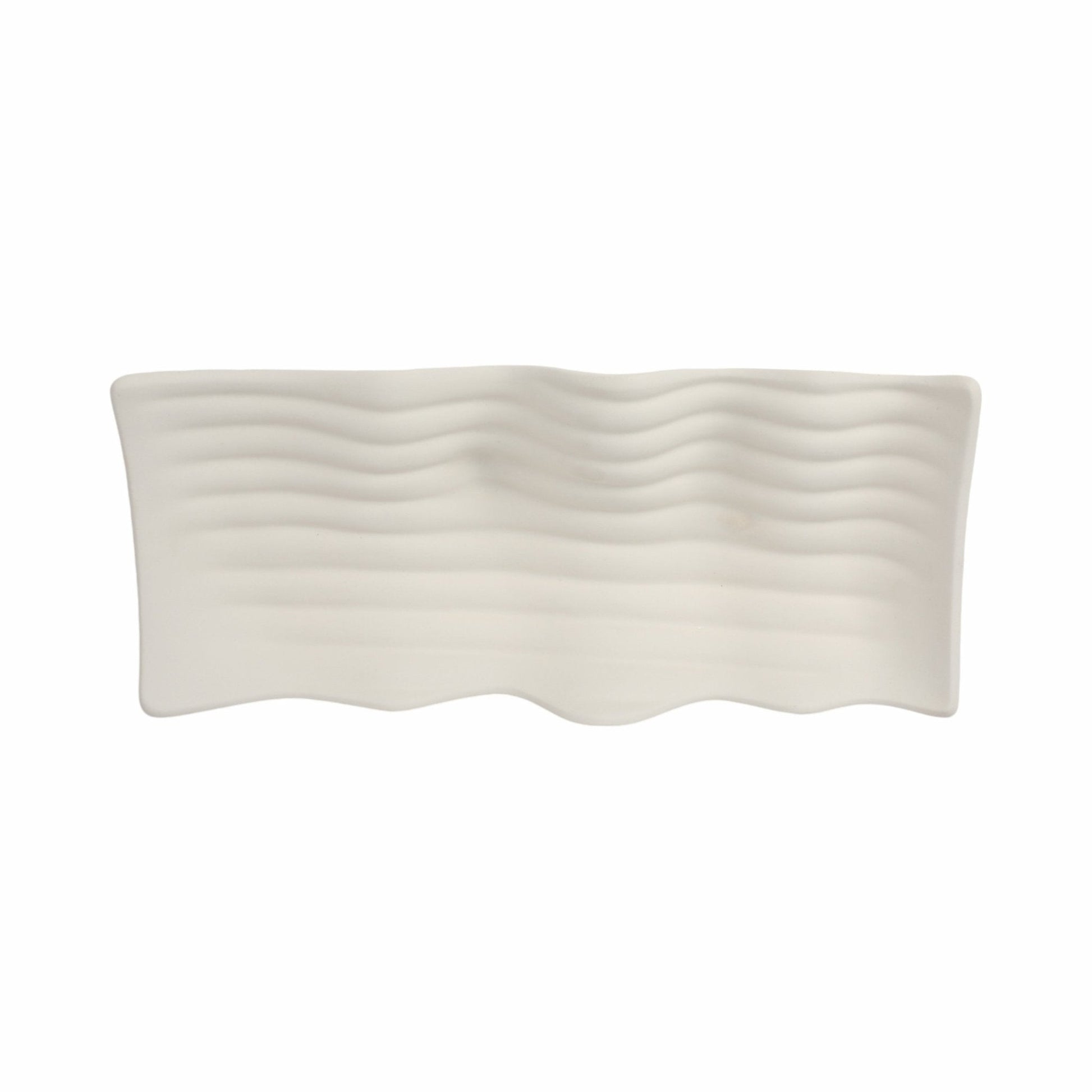 20" Chavelle Oversized Tray, Ivory Table Decors| Sagebrook Home