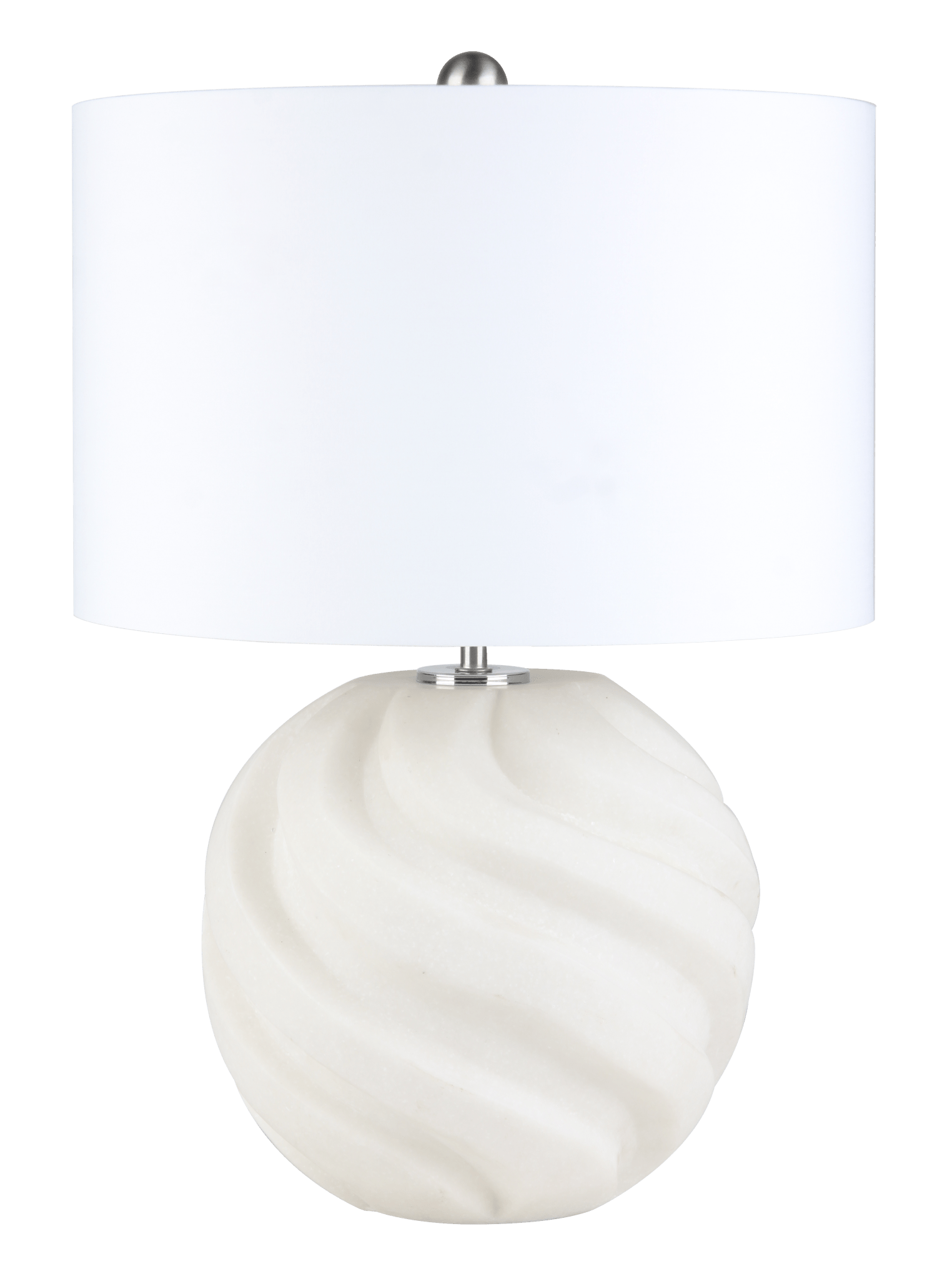 20" LINGLE QUARTZ RESIN TABLE LAMP Table Lamps| Sagebrook Home