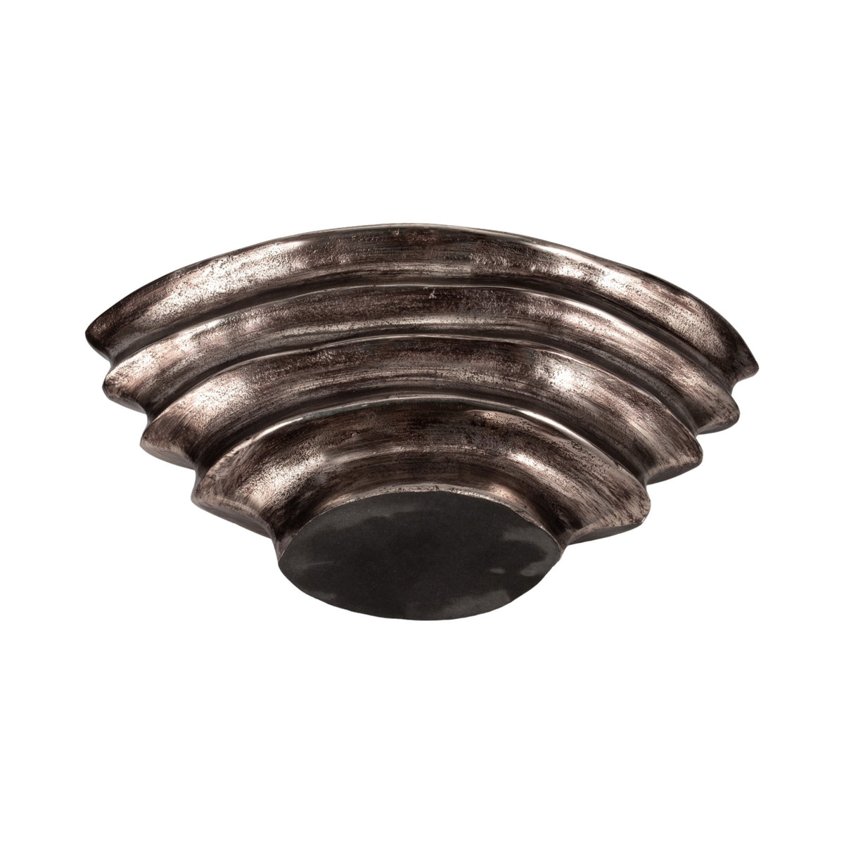 20" Morine Silver Metal Bowl Table Decors| Sagebrook Home