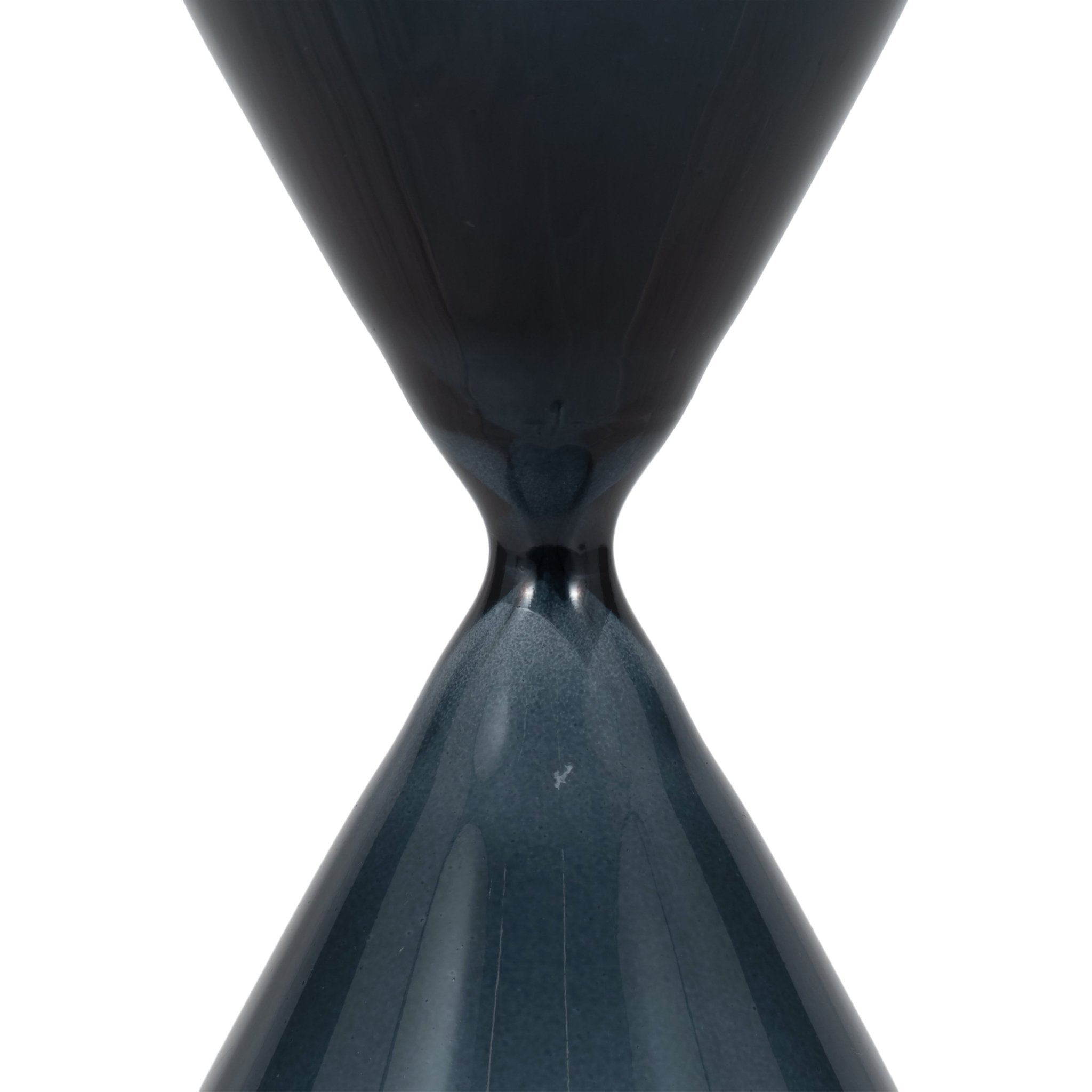 20" Sahini Small Navy Hourglass Table Decors| Sagebrook Home