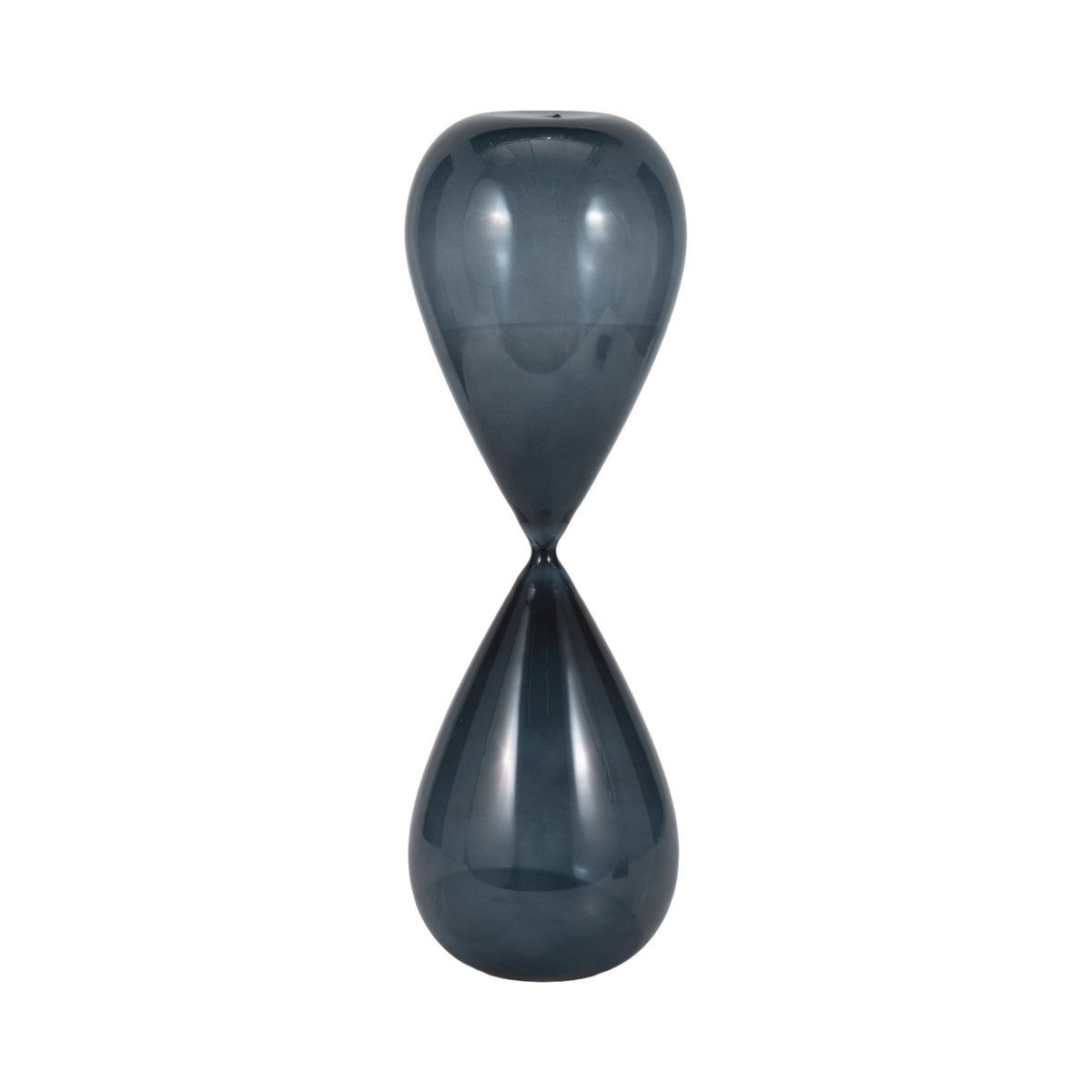 20" Sahini Small Navy Hourglass Table Decors| Sagebrook Home