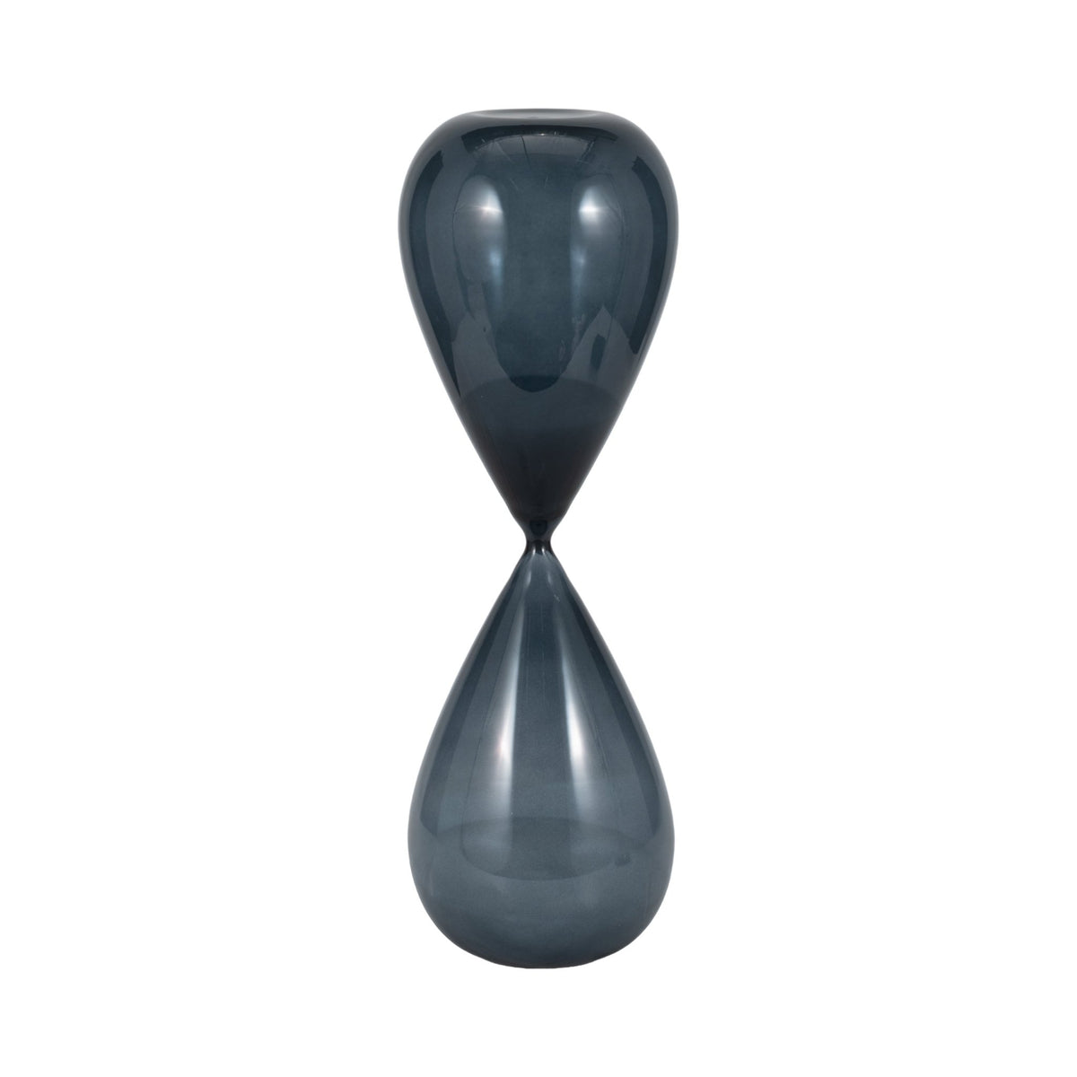 20" Sahini Small Navy Hourglass Table Decors| Sagebrook Home