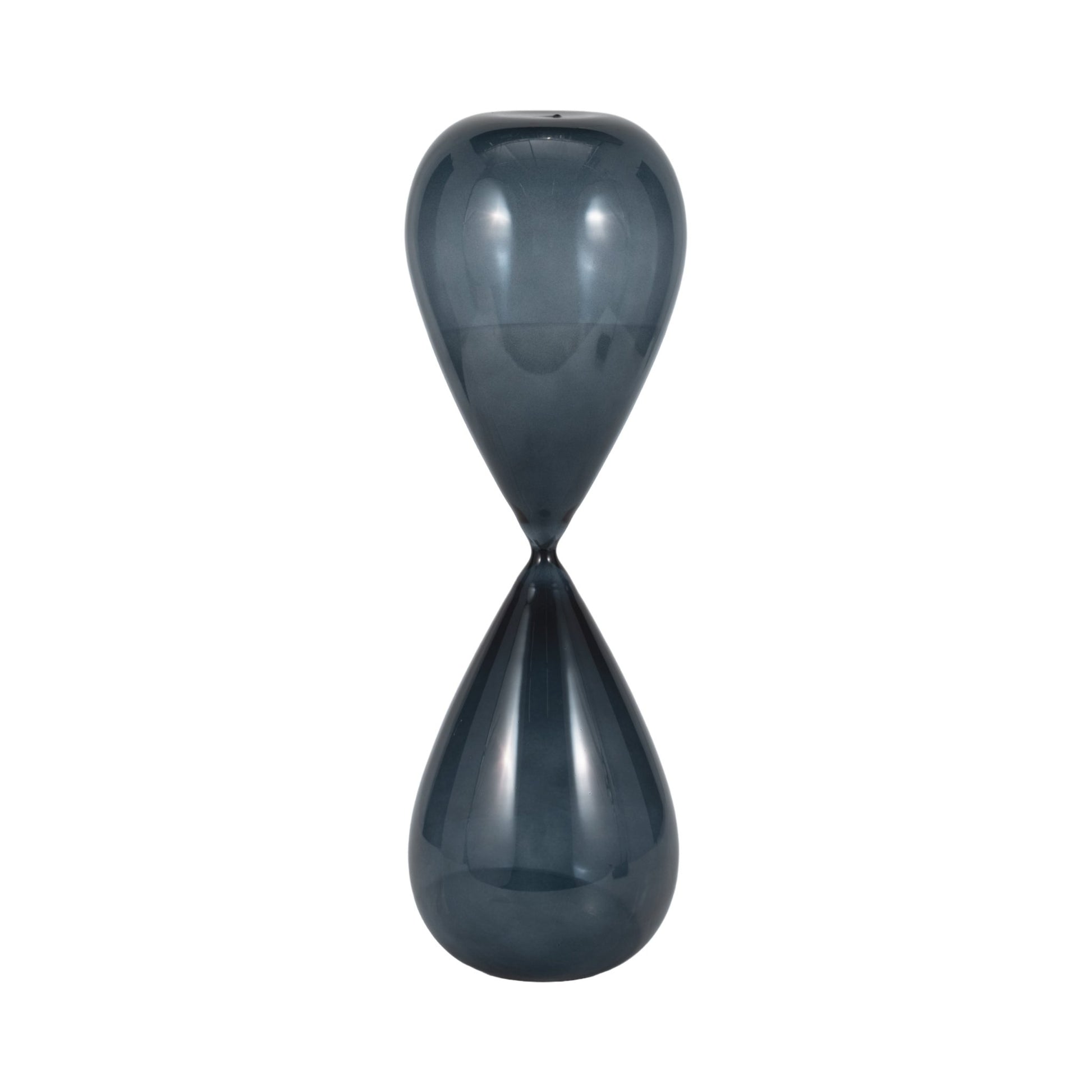 20" Sahini Small Navy Hourglass Table Decors| Sagebrook Home