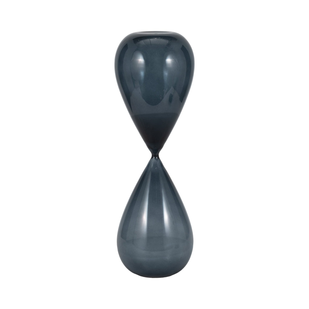 20" Sahini Small Navy Hourglass Table Decors| Sagebrook Home