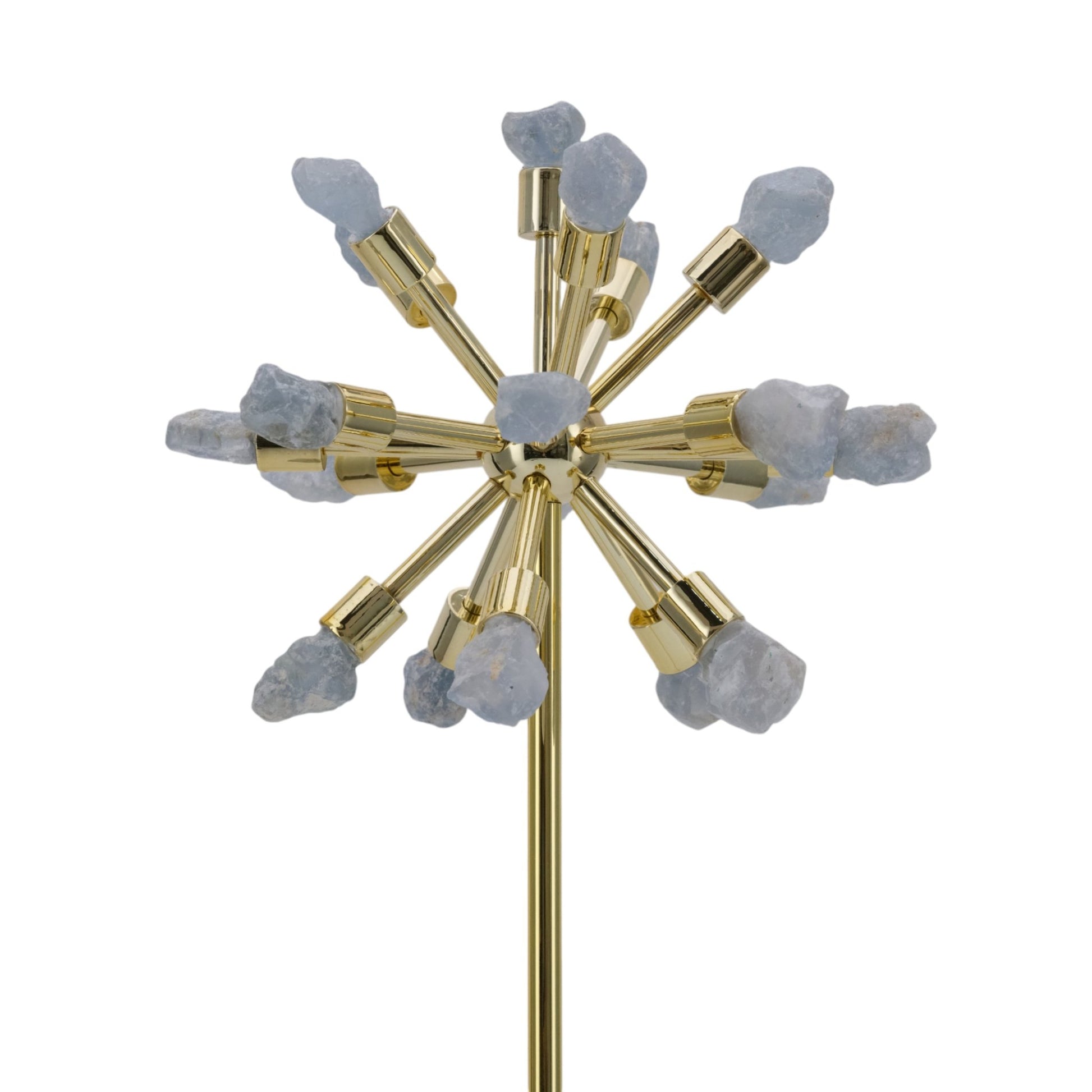 20" Serene Large Blue Starburst Statuary Table Decors| Sagebrook Home