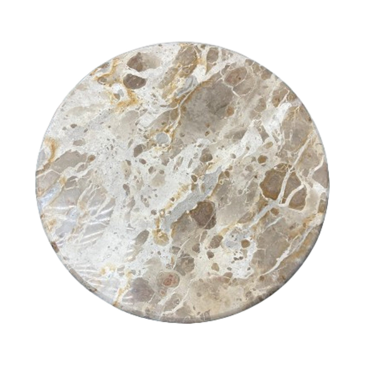 20" Somerset Marble And Wood Accent Table, Multi Accent & End Tables| Sagebrook Home
