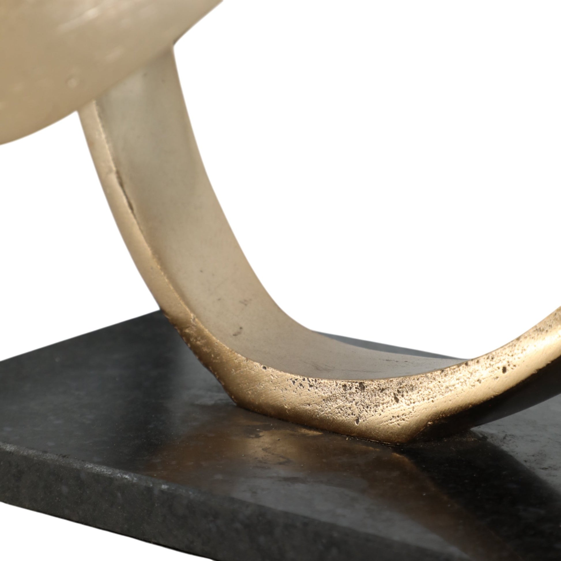 20" Valdez Gold Loop Statuary Table Decors| Sagebrook Home