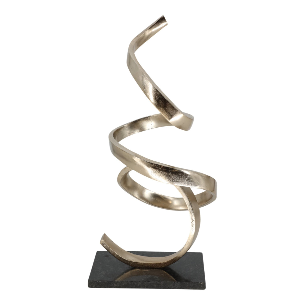 20" Valdez Gold Loop Statuary Table Decors| Sagebrook Home