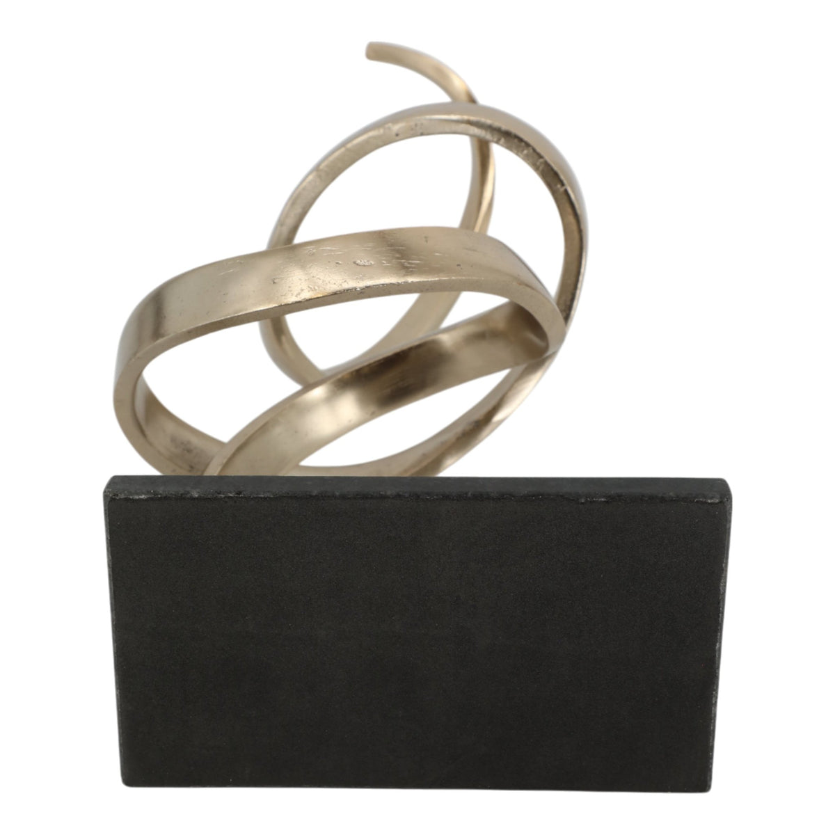 20" Valdez Gold Loop Statuary Table Decors| Sagebrook Home