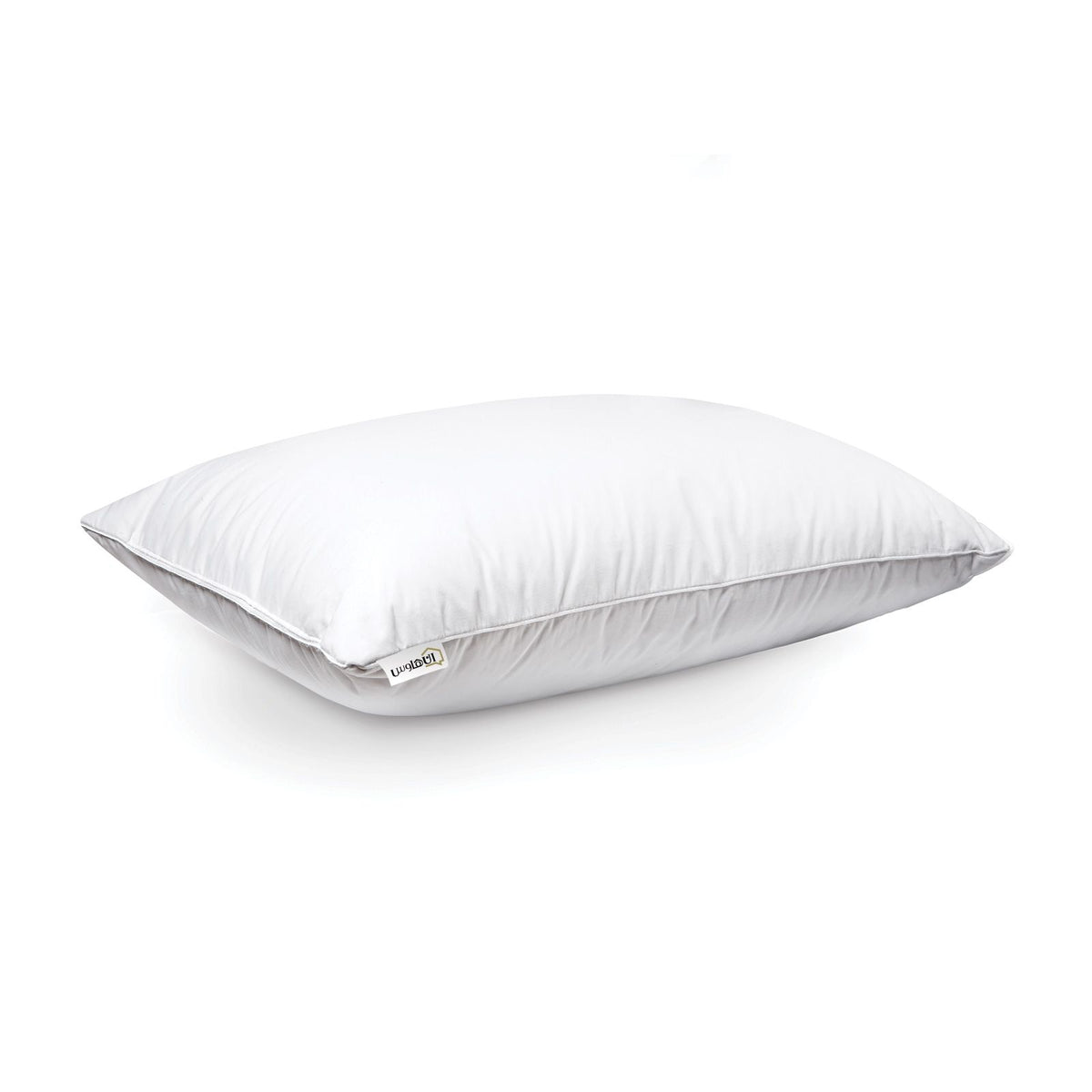 Cotton Bed Pillow with Microfiber Filling 75×50×15