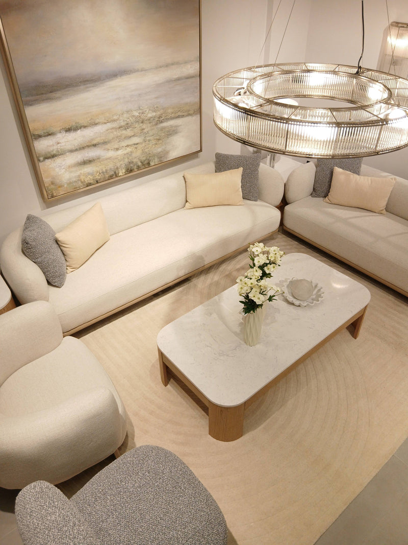 Leaner 3 seater sofa