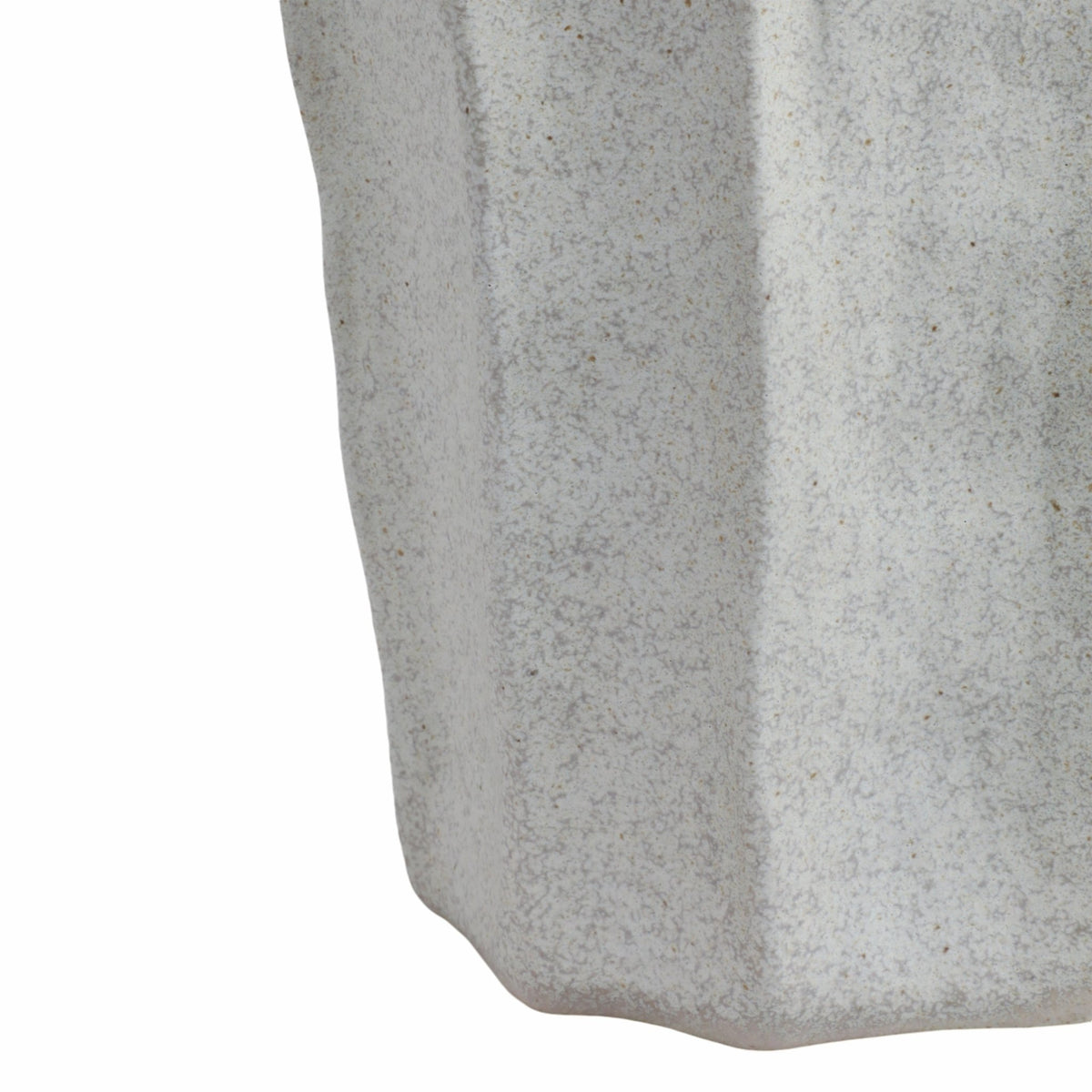 20"DELRIO LARGE PORCELAIN VASE, GRAY Vases and Jars| Sagebrook Home